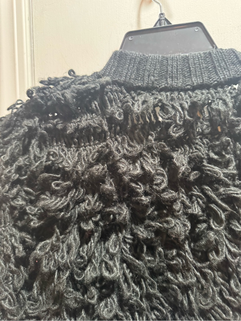 NWT Farm Rio Textured V-Neck Cardigan in Black Size XL - Picture 11 of 16